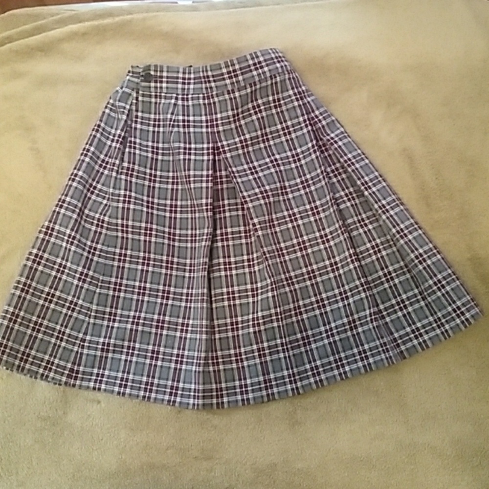 Parker plaid skirt (used)
